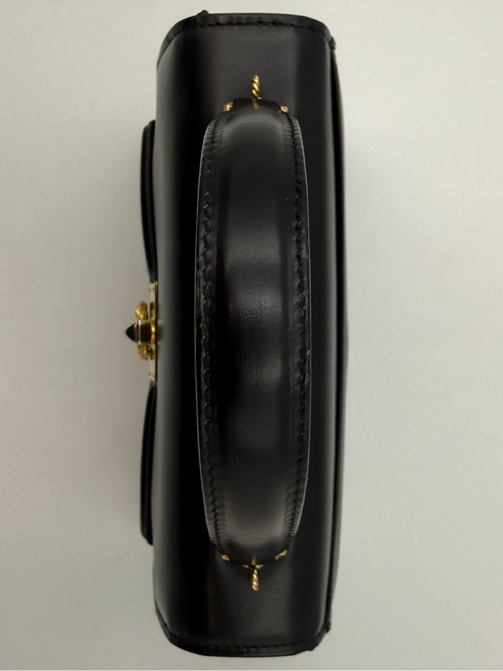 👑LAUNER 1941 LONDON • JULIET 26 Bag • Royal Warrant H.M. QUEEN • Made in ENGLAND - Picture 10 of 16